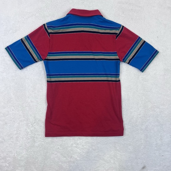 Tournament By Arrow Men's Polo - Vintage - Multi Color - Great Condition - Small - Picture 5 of 5
